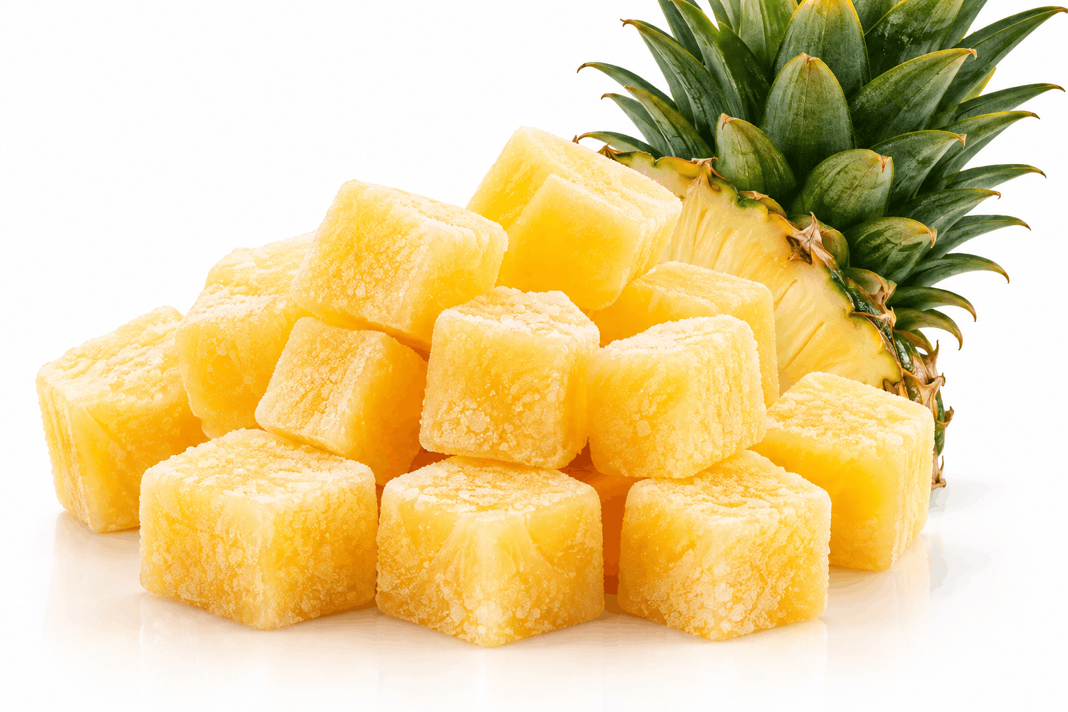 Piña congelada
