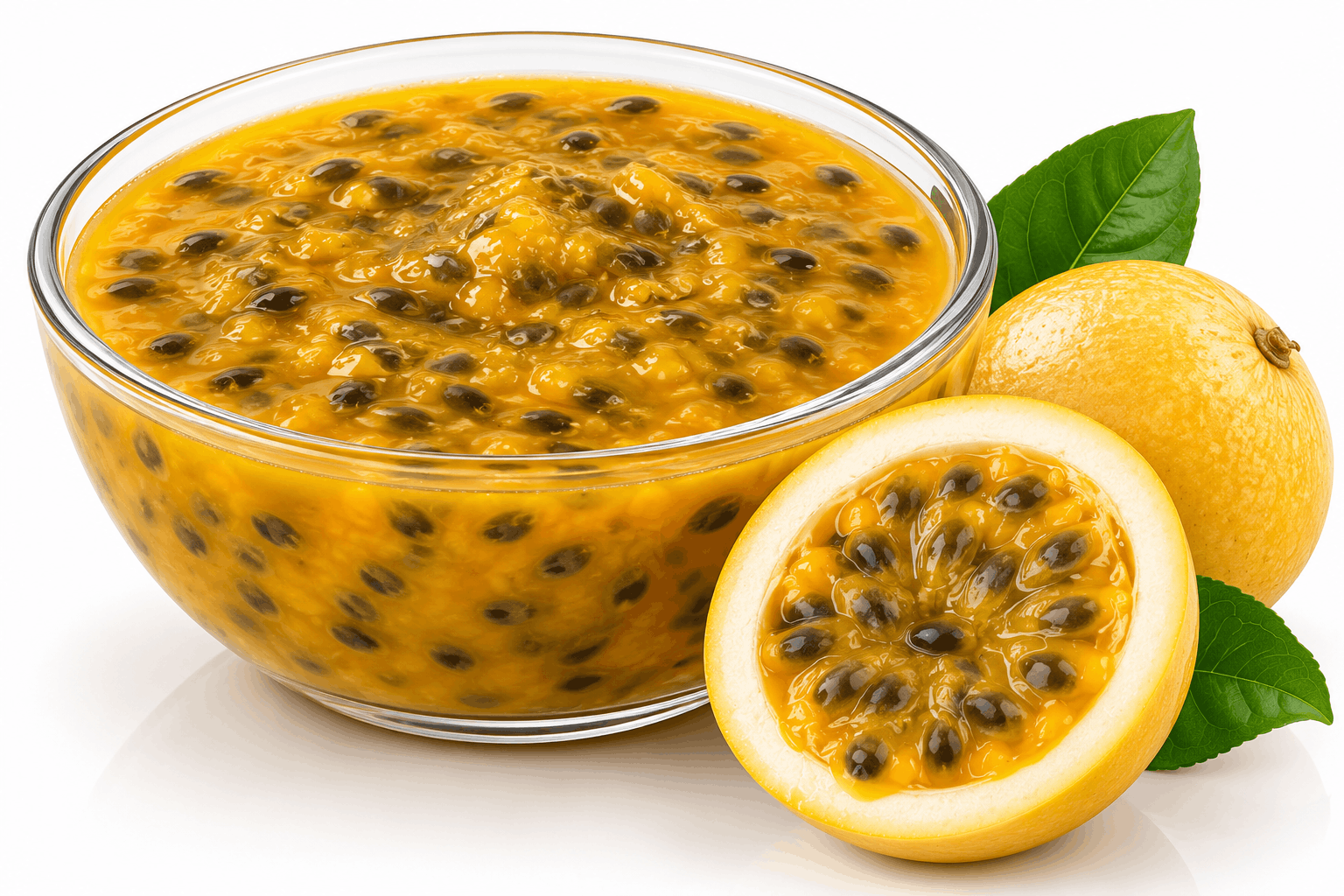 Pulpa de maracuya con semilla